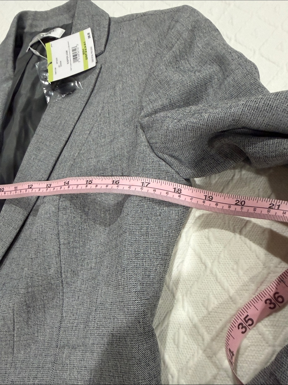 NWT Kasper Grey Women's Two-Piece Suit - 4 - Picture 10 of 14